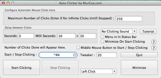Auto Mouse Click For Mac